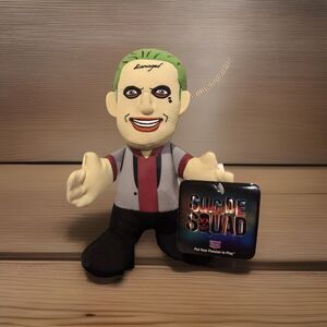 Joker Bleacher Creatures 7” Plush DC Comics Suicide Squad Stuffed Jared Leto